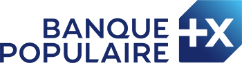 Logo de la Banque Populaire et de son PER (Plan Epargne Retraite)